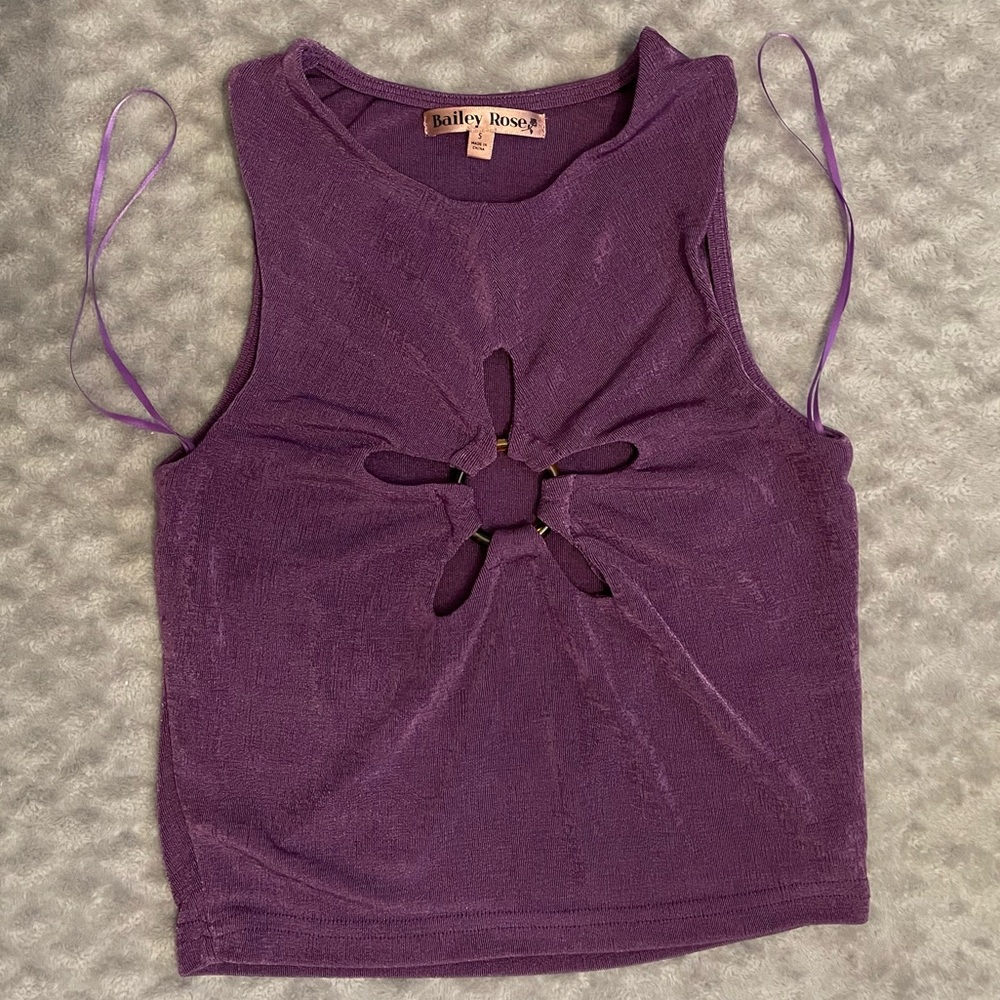Bailey Rose purple top